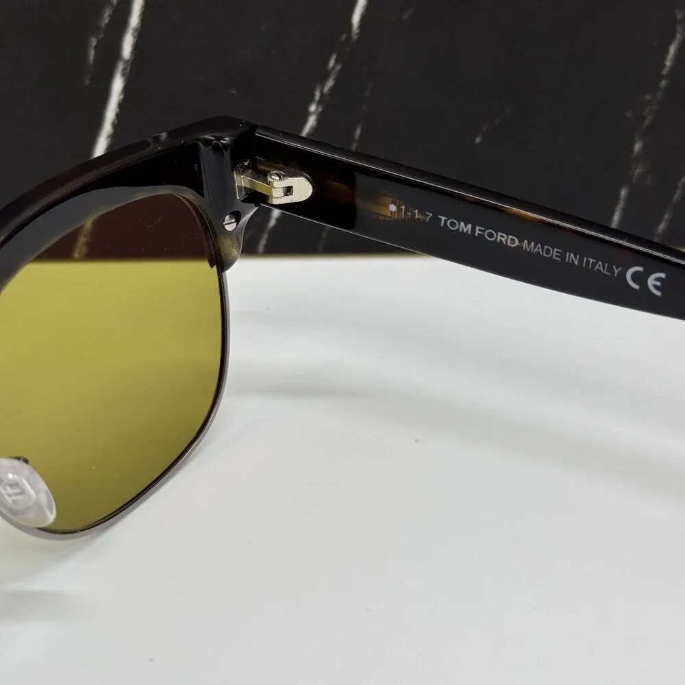 NEW TOM FORD HARRY-02 TF597 52N HAVANA UNISEX SUNGLASSES TOM FORD FT0597 52N